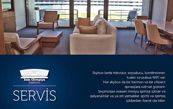 Avroliqanın final oyununa Skybox biletləri  - 280.000 AZN