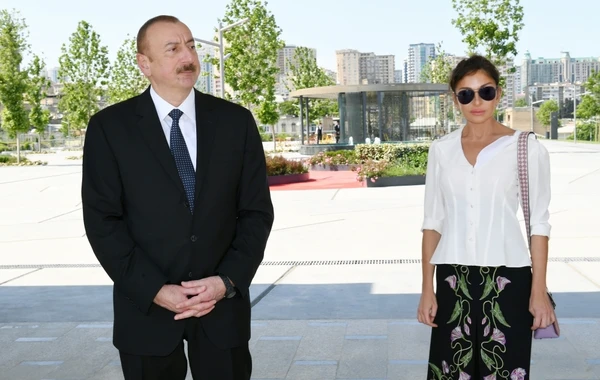 Prezident və xanımının sakinlərlə səmimi görüşü  - VİDEO/FOTO (YENİLƏNİB)