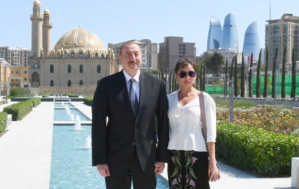 Prezident və xanımının sakinlərlə səmimi görüşü  - VİDEO/FOTO (YENİLƏNİB)
