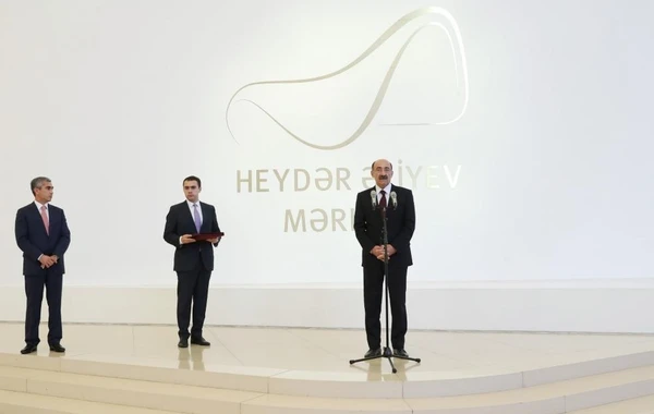 Лейла Алиева на церемонии открытия выставки Зураба Церетели - ФОТО 