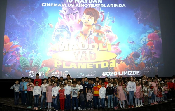 “CinemaPlus”da uşaqlar üçün əyləncə proqramı təşkil olunub - VİDEO