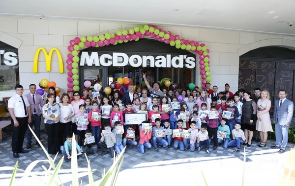 McDonald’s Азербайджан поздравил детей с Международным днем защиты детей