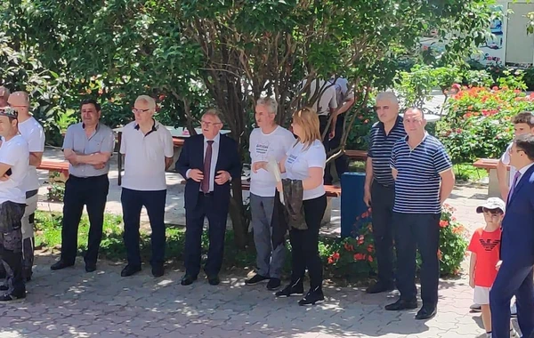 Odlar Yurdu Universitetindən Cocuq Mərcanlıya motoyürüş - FOTO