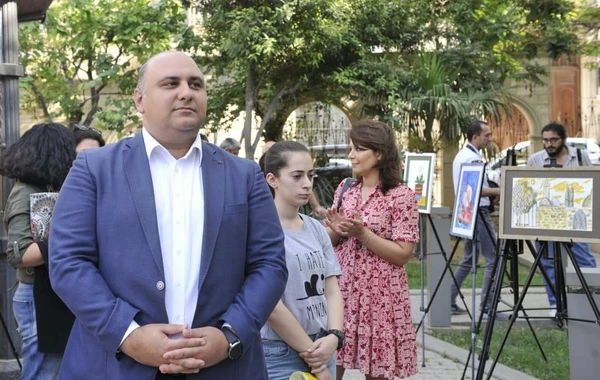 В рамках проекта "İstedArt" прошла очередная выставка - ФОТО