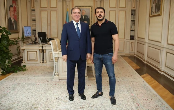 Zabit Səmədov Gəncənin icra başçısı ilə niyə görüşdü? - FOTO