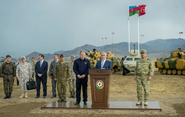 Azərbaycan-Türkiyə hərbçilərinin təlimindən FOTOLAR