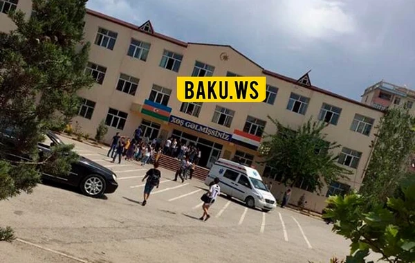 Azərbaycanda DƏHŞƏT – Maşın 2 şagirdi vurub, birinin üstündən keçdi – YENİLƏNİB-1 - FOTO