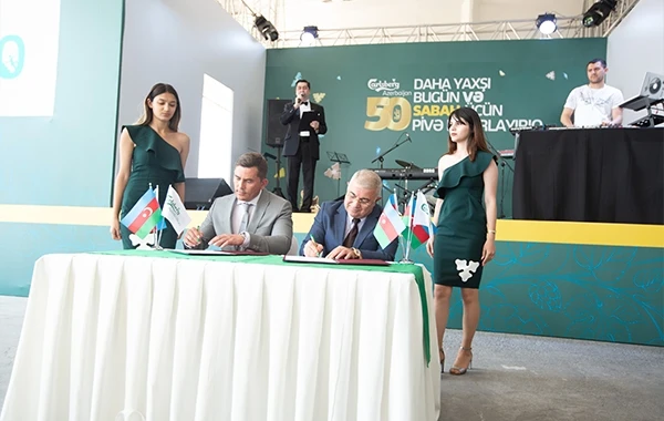 Carlsberg Azerbaijan отметил 50-летие пивоваренного завода в Азербайджане - ФОТО