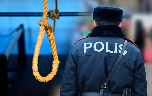 Azərbaycanda polis intihar etdi