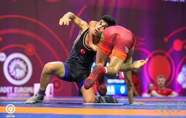 Азербайджанские борцы завоевали два золота и бронзу Чемпионата Европы - ФОТО