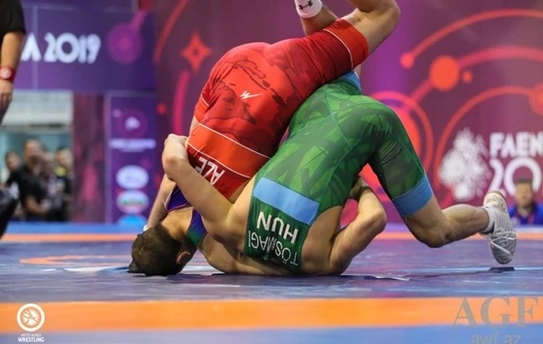 Азербайджанские борцы завоевали два золота и бронзу Чемпионата Европы - ФОТО