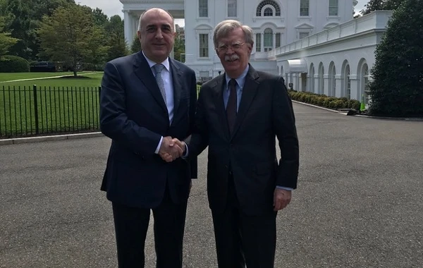 Elmar Məmmədyarov Con Boltonla görüşüb