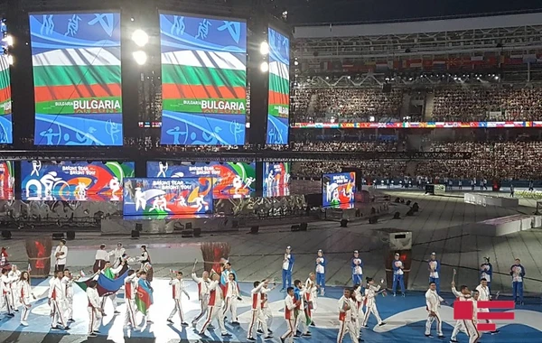 Минск-2019: Сборная Азербайджана прошла на параде атлетов - ФОТО