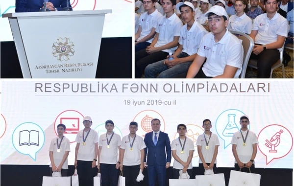 “Kapital Bank”ın dəstəyi ilə keçirilən Fənn Olimpiadasının qalibləri təltif edilib
