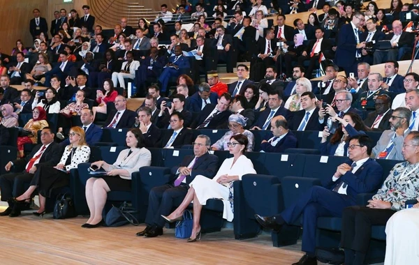 Мехрибан Алиева на церемонии открытия Форума госслужб ООН - ФОТО