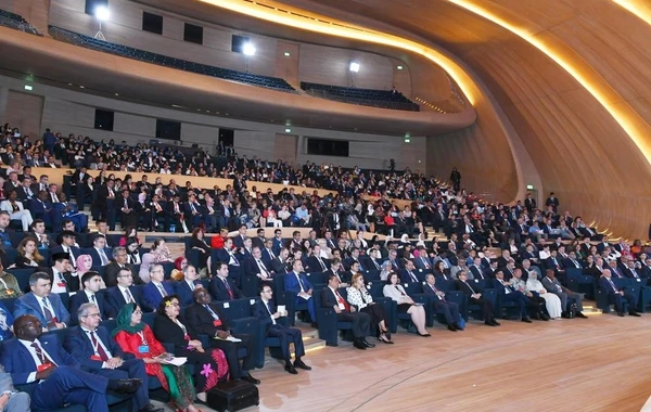 Мехрибан Алиева на церемонии открытия Форума госслужб ООН - ФОТО