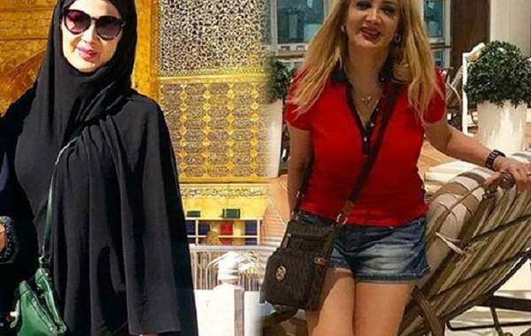 Məleykə Əsədova ziyarətə gedib "məşhədi" oldu - FOTO