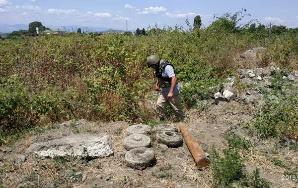 Lənkəranda dəniz sahilindən 5 ədəd mina tapılıb - FOTO