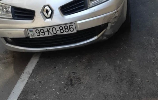 Bakıda polis avtomobili qəza törədib – FOTO
