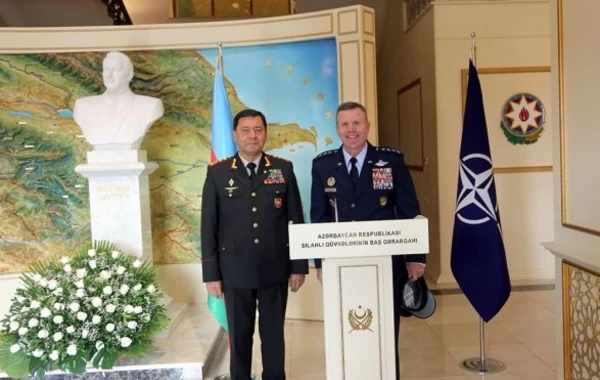 Наджмеддин Садыков встретился с главкомом ОВС НАТО в Европе - ВИДЕО/ФОТО