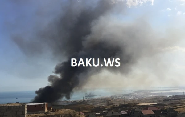Bakını bürüyən qara tüstü – “Sakinlər pul vermir, biz də yandırırıq” – VİDEO