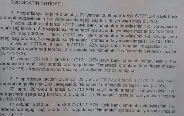 Aynur Abdunova: “Ərim hesabımdan 300 min manata yaxın pulu götürdü və ...”