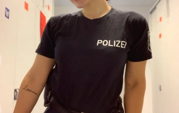 Almaniyada polis komissarı olan çılğın azərbaycanlı gözəl - VİDEO