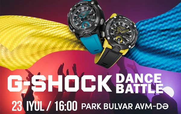 G-Shock Dance Battle Azərbaycanda!