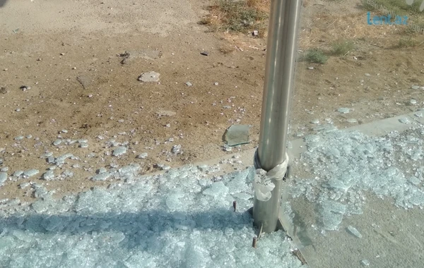 Bakıda dayanacaq uçdu - FOTO