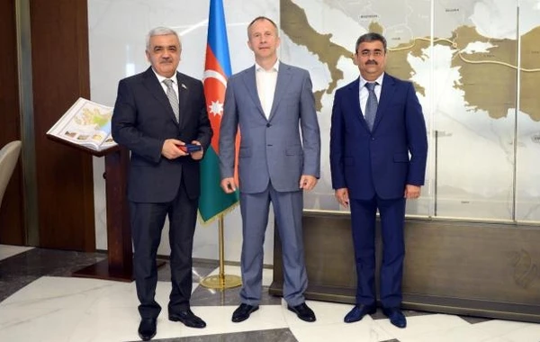 Rövnəq Abdullayev Avropa Cüdo İttifaqının prezidenti ilə görüşüb