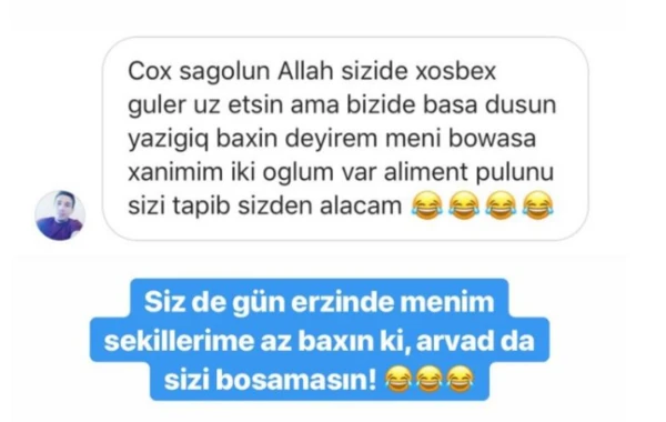 Afaq Aslan evli və iki uşaq atasının ona yazdığı eşq məktublarını yaydı - FOTO