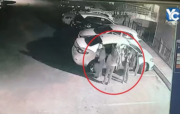Azərbaycanlı iş adamı İstanbulda güllələndi - Hadisə anından VİDEO