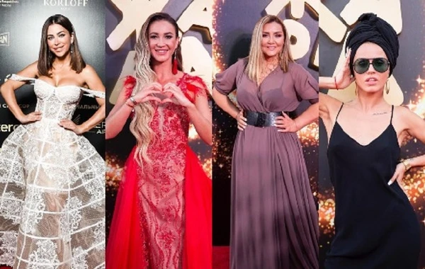 Qırmızı xalıda göz qamaşdırdılar - “Jara”dan rəngarəng görüntülər – FOTO