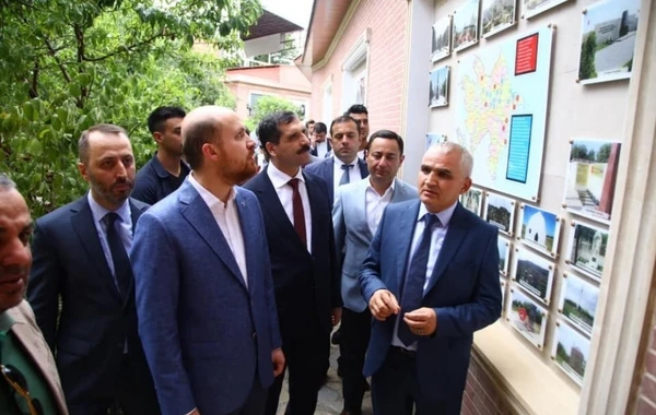 Bilal Ərdoğan Nuru Paşanı unutmadı - FOTOLAR