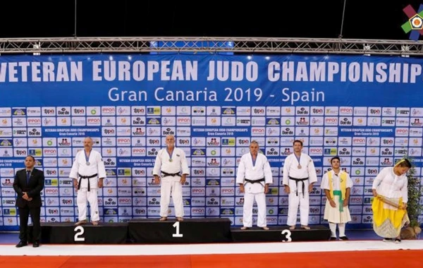 Veteran cüdoçularımız Avropa çempionatında 7 medal qazanıblar