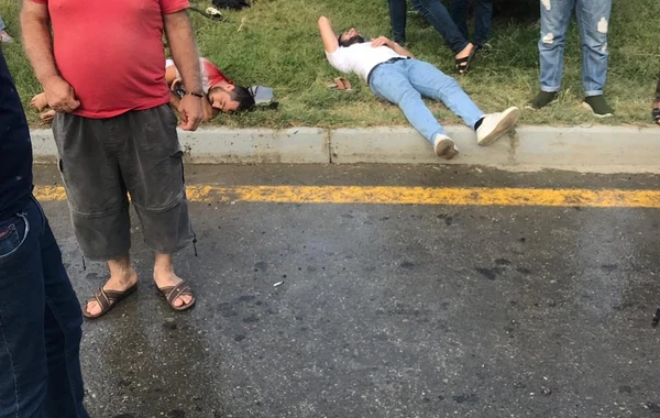 Bakıda ağır qəza - 1 nəfər öldü, 4 nəfər yaralandı - VİDEO