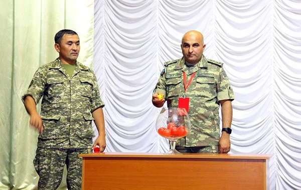 Жеребьёвка международного конкурса "Мастера артиллерийского огня" - ФОТО