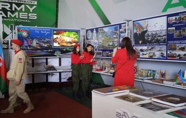 На полигоне Алабино в Москве создан азербайджанский павильон - ФОТО