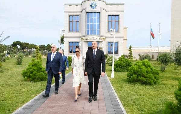Prezident bir sıra obyektlərin açılışında iştirak edib - FOTO