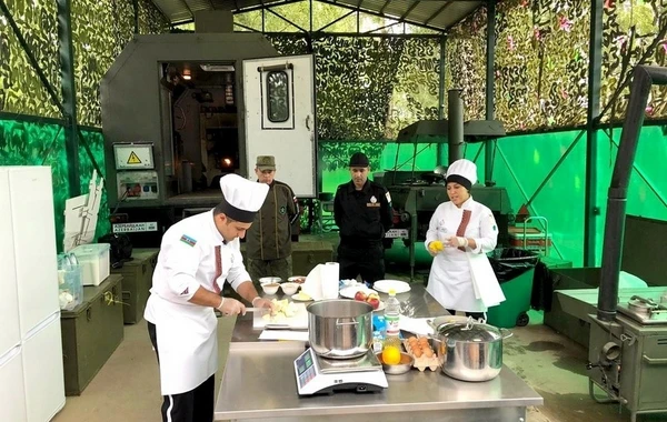 Азербайджанская команда вышла в финал конкурса "Полевая кухня" - ВИДЕО/ФОТО