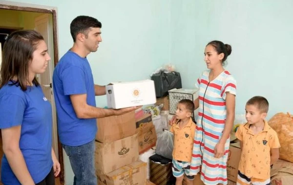 По инициативе Мехрибан Алиевой около 70 тысяч семей получили праздничные паи - ФОТО