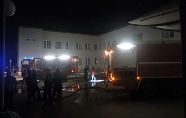 Bakıda xəstəxanada yanğın olub