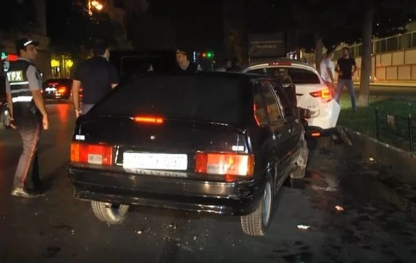 Задержан водитель, сбежавший после аварии - ВИДЕО/ФОТО