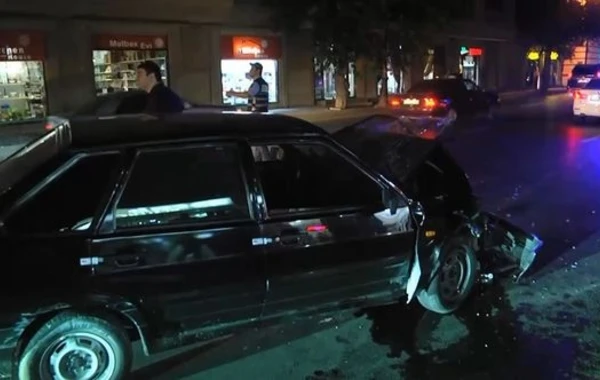 Задержан водитель, сбежавший после аварии - ВИДЕО/ФОТО