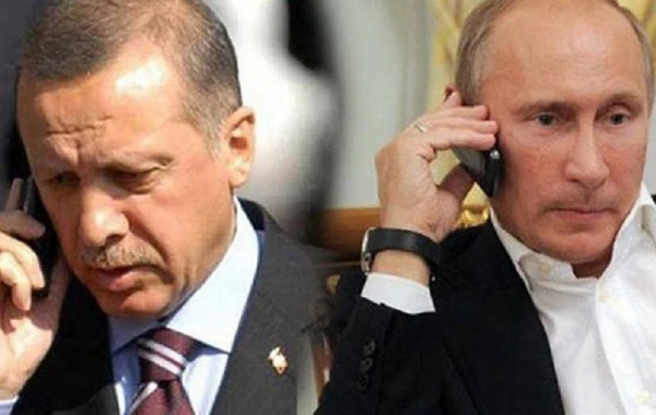 Putinlə Ərdoğan arasında telefon danışığı olub