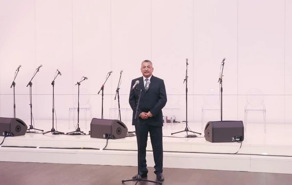 Мехрибан Алиева на мероприятии вынужденных переселенцев в Центре Гейдара Алиева - ФОТО
