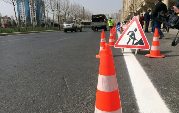 Diqqət! Bu küçədə rənglənmə işləri aparılacaq
