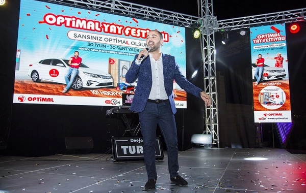 “Optimal Yay Festivalı”-nın 8-ci böyük konserti Gəncə şəhərində keçirildi