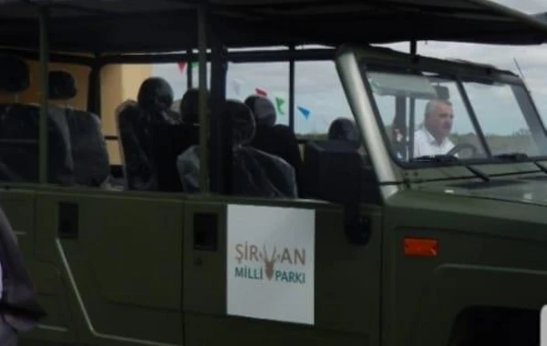 Şirvan milli parkına turistlər üçün safari avtomobilləri verilib (FOTO)