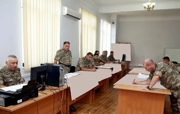Командно-штабное учение в Центре военных игр - ВИДЕО/ФОТО